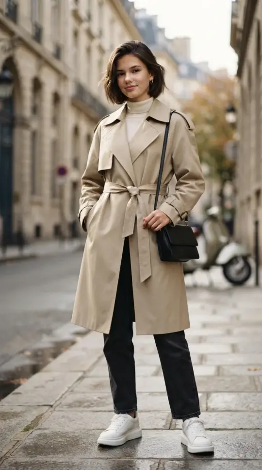 Trench Coat beige long